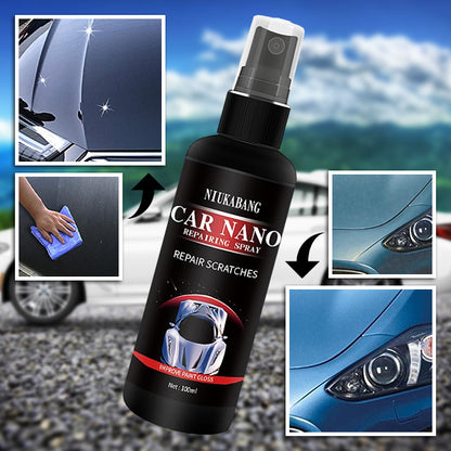🚗 Spray Nano-Tech™ 120ml reparacion de arañazos 3 en 1